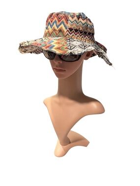 Multi-Color Patterned Summer Sun Hat